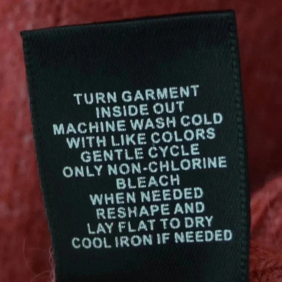 TORRID Cardigan V-Neck Drop Shoulder Sweater In Dark Coral Size 00 (10) - Picture 5 of 5